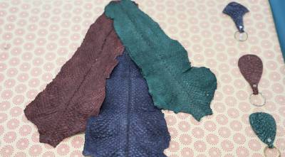 Leather Fabric and a Process